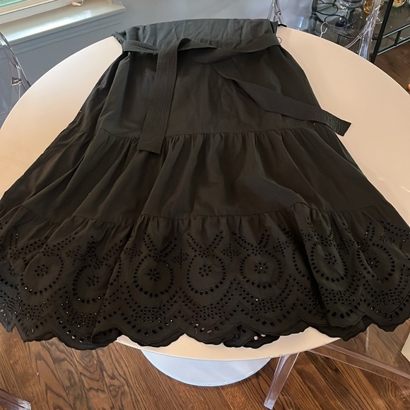 Rails Gia Eyelet Sleeve Dress, Black - M - Picture 5 of 9